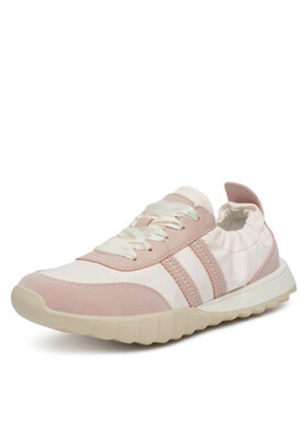 Jenny - JENNY Sneakersy 8E0750-2 Różowy. Kolor: różowy. Materiał: materiał