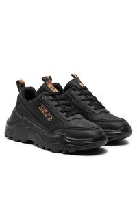 Just Cavalli Sneakersy 77RA3SL4 Czarny. Kolor: czarny. Materiał: skóra #6