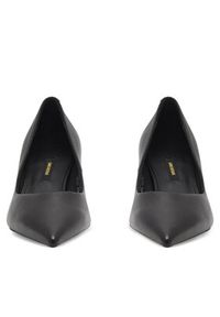 Gino Rossi - GINO ROSSI Czółenka ZOFIA-V1681-21-2 Czarny. Kolor: czarny. Materiał: skóra #4