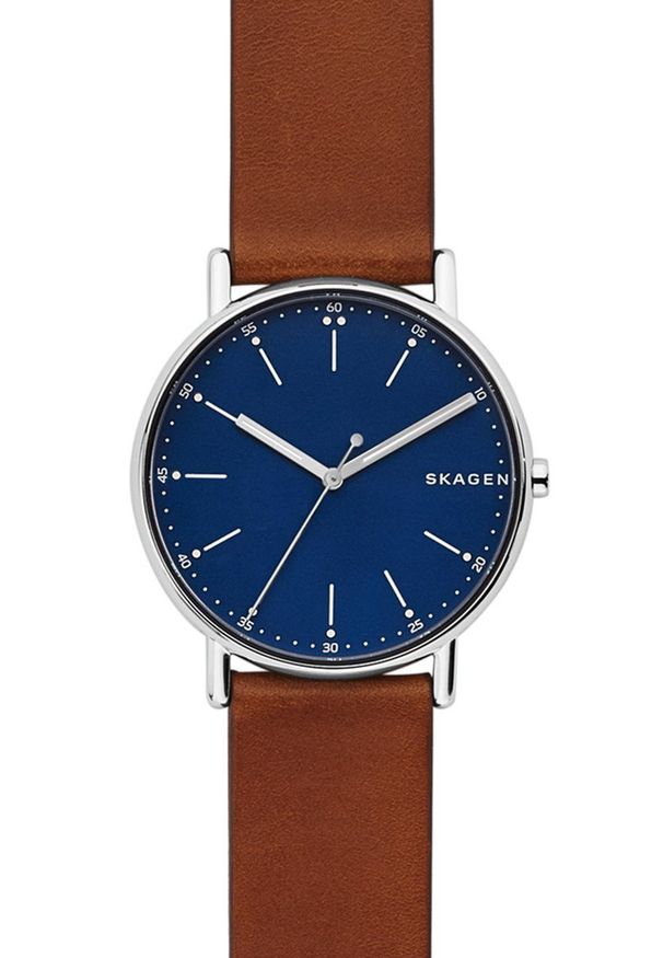Skagen - Zegarek SKW6355. Materiał: skóra, materiał