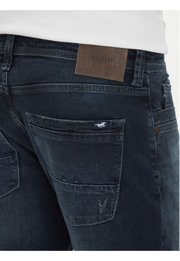 Mustang Jeansy Michigan 1016338 Granatowy Straight Fit. Kolor: niebieski