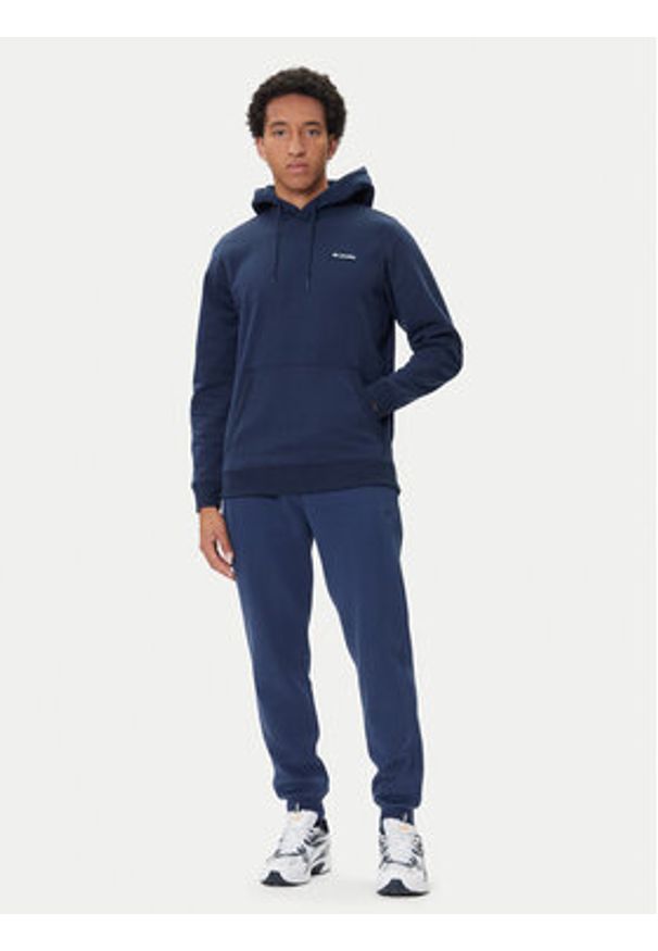 columbia - Columbia Bluza 2137182 Granatowy Regular Fit. Kolor: niebieski. Materiał: bawełna