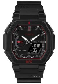 Timex - Zegarek Męski TIMEX UFC Colossus TW2V55200. Rodzaj zegarka: analogowe. Materiał: tworzywo sztuczne. Styl: sportowy, casual