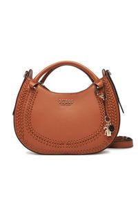 Guess Torebka Tatum HWNG96 67060 Brązowy. Kolor: brązowy. Materiał: skórzane