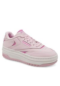 Reebok Sneakersy Club C Extra 100202097 Różowy. Kolor: różowy. Materiał: skóra. Model: Reebok Club #2