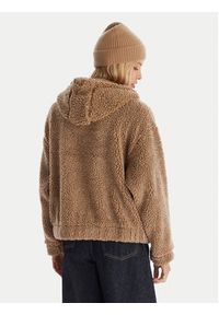Roxy Polar City Track Brązowy Regular Fit. Kolor: brązowy. Materiał: syntetyk #6