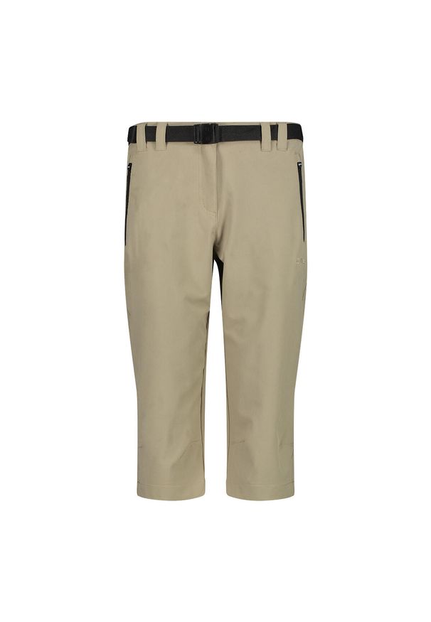 Spodnie damskie CMP Capri. Kolor: beżowy. Sport: turystyka piesza