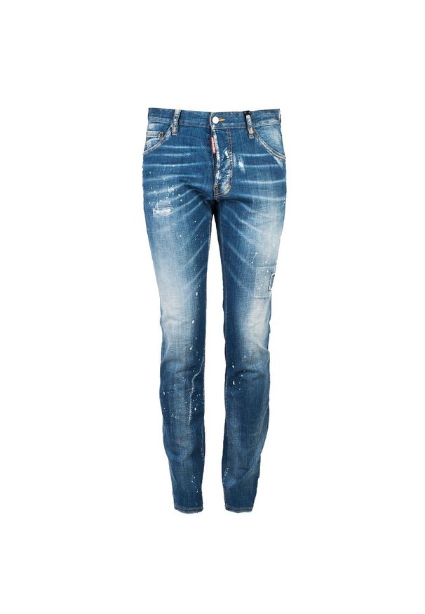 DSQUARED2 - Dsquared2 Jeansy "Cool Guy". Materiał: jeans. Wzór: nadruk, aplikacja