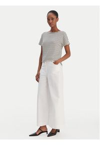 Marella T-Shirt Fervida 2615971021 Granatowy Regular Fit. Kolor: niebieski. Materiał: wiskoza #4