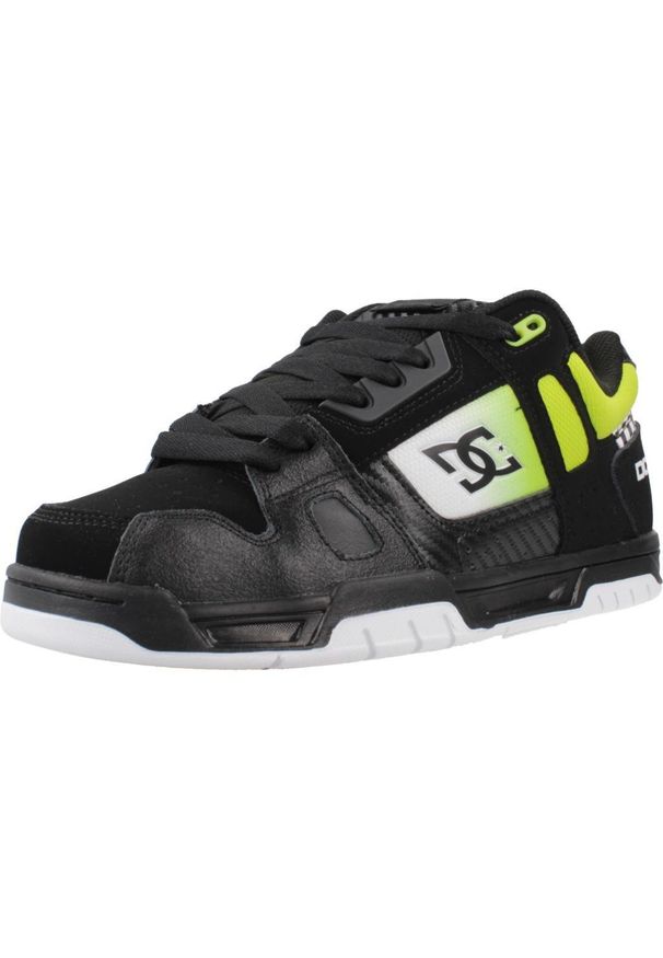 DC Shoes - Tenisówki Dc Model Stag Se Kolor Czarny. Kolor: czarny. Materiał: skóra, syntetyk, tkanina