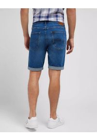 Wrangler - LEE 5 POCKET SHORT MĘSKIE SZORTY KRÓTKIE SPODNIE JEANSOWE WARM 112349234 L73M016079. Okazja: na spacer, na co dzień. Materiał: jeans. Długość: krótkie. Wzór: nadruk, jednolity. Sezon: lato. Styl: klasyczny, elegancki, casual #3