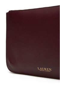 Lauren Ralph Lauren - LAUREN RALPH LAUREN Torebka 431920066014 Bordowy. Kolor: czerwony. Materiał: skórzane #5