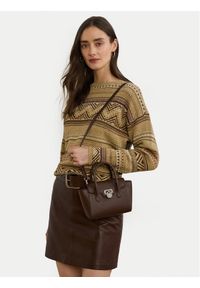 Lauren Ralph Lauren - LAUREN RALPH LAUREN Torebka 431969349007 Brązowy. Kolor: brązowy. Materiał: skórzane #1