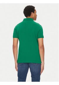 TOMMY HILFIGER - Tommy Hilfiger Polo 1985 MW0MW17770 Zielony Regular Fit. Typ kołnierza: polo. Kolor: zielony. Materiał: bawełna #4