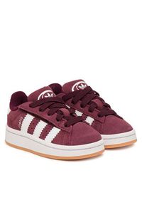 Adidas - adidas Sneakersy Campus 00s Comfort Closure Elastic KH8810 Bordowy. Kolor: czerwony. Materiał: skóra, zamsz. Model: Adidas Campus #2
