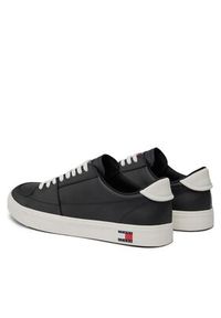 Tommy Jeans Sneakersy Th Central Cc And Coin Czarny. Kolor: czarny. Materiał: skóra #4