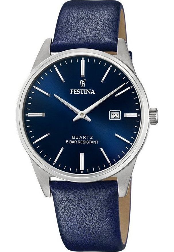 Zegarek Festina Zegarek męski Festina F20512-3 niebieski. Kolor: niebieski