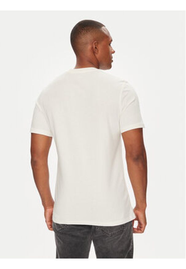 Guess T-Shirt Z5YI02 I3Z14 Biały Regular Fit. Kolor: biały. Materiał: bawełna