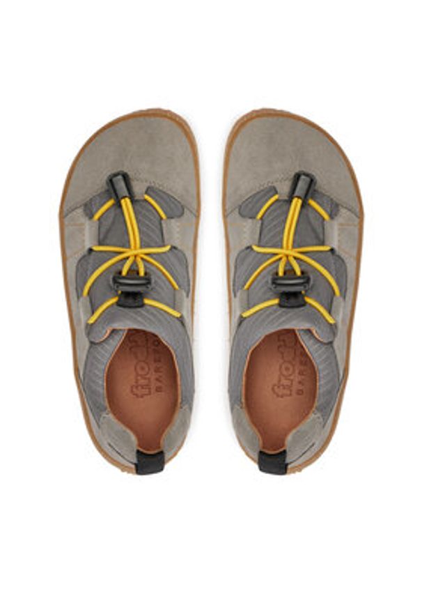 Froddo Sneakersy Barefoot Track G3130243-5 S Szary. Kolor: szary. Materiał: materiał