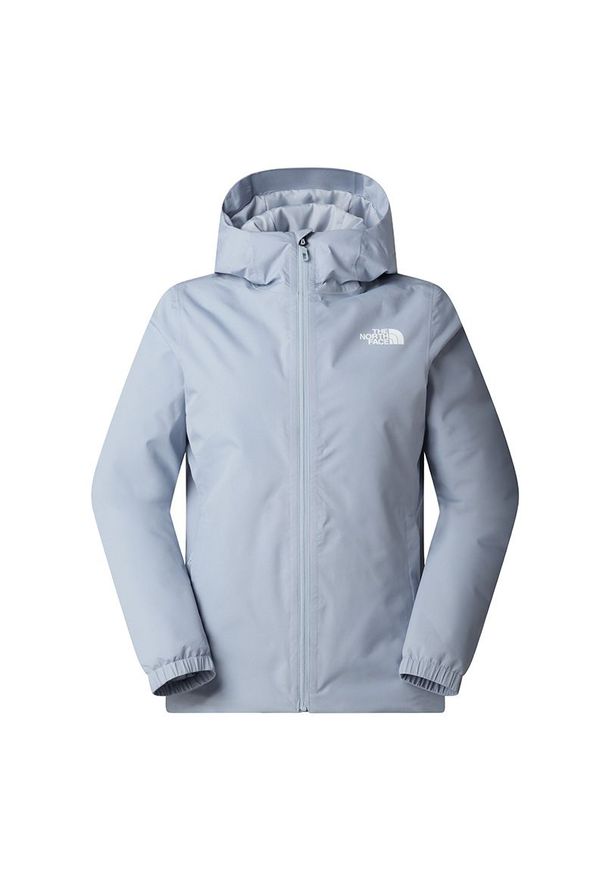 Kurtka damska The North Face Quest DryVent 0A8G10FM21 - niebieska. Kolor: niebieski. Materiał: materiał, poliester. Sport: turystyka piesza, wspinaczka