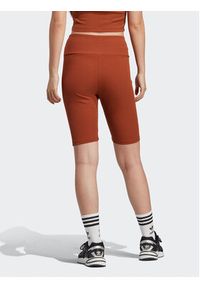 Adidas - adidas Szorty sportowe Rib Shorts IL9621 Brązowy. Kolor: brązowy. Materiał: wiskoza #6