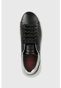 Hugo - HUGO sneakersy Blake kolor czarny 50504057. Nosek buta: okrągły. Zapięcie: sznurówki. Kolor: czarny. Materiał: guma #4