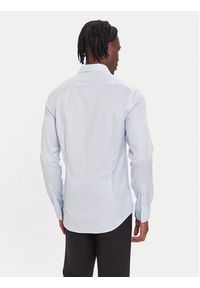 Calvin Klein Koszula LV019EU068 Błękitny Slim Fit. Kolor: niebieski. Materiał: bawełna #3
