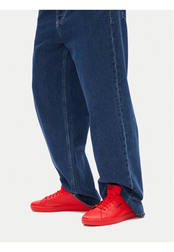 Reebok Sneakersy COURT CLEAN 100213266 Czerwony. Kolor: czerwony. Materiał: materiał