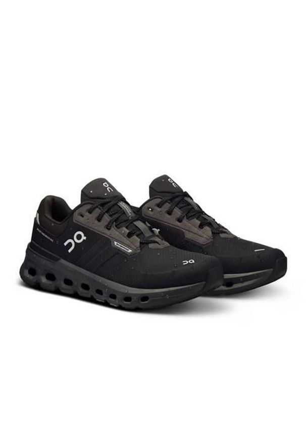 Buty do biegania damskie On Cloudrunner. Kolor: czarny. Materiał: materiał, tkanina, syntetyk