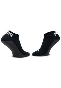 Puma Zestaw 2 par niskich skarpet męskich Men Back Logo Sneaker 2P 938011 Czarny. Kolor: czarny. Materiał: materiał, bawełna