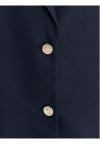 Tommy Jeans Marynarka DW0DW22601 Granatowy Boyfriend Fit. Kolor: niebieski. Materiał: syntetyk #4