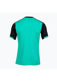 Koszulka do tenisa z krótkim rekawem męska Joma SHORT SLEEVE T- SHIRT. Kolor: zielony, czarny, wielokolorowy. Długość: krótkie. Sport: tenis #2