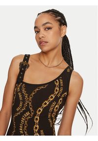 Versace Jeans Couture Sukienka codzienna 77HAO978 Czarny Slim Fit. Okazja: na co dzień. Kolor: czarny. Materiał: bawełna. Typ sukienki: proste. Styl: casual #5
