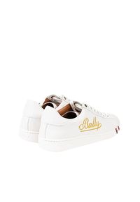 Bally Sneakersy "Wiera" | 6221378 | Wiera | Kobieta | Biały. Kolor: biały. Materiał: skóra. Wzór: aplikacja #3