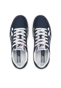 Pepe Jeans Sneakersy Kore Vintage M PMS30900 Granatowy. Kolor: niebieski. Materiał: zamsz, skóra #6