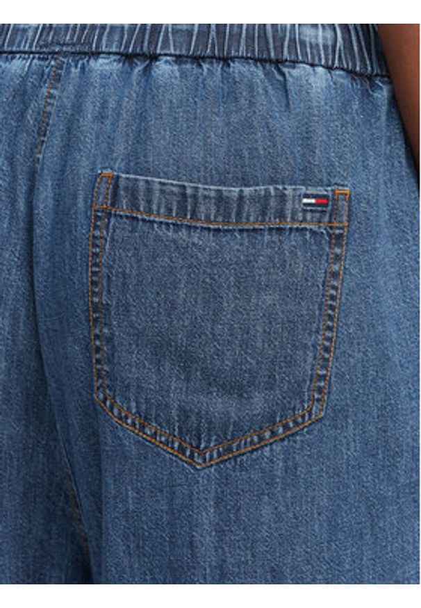 Tommy Jeans Jeansy DW0DW23008 Niebieski Wide Leg. Kolor: niebieski