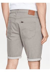Lee Szorty jeansowe 5 Pocket L73MKMC62 112331765 Beżowy Regular Fit. Kolor: beżowy. Materiał: bawełna #5