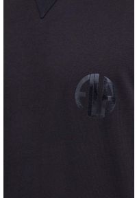 Fila dres bawełniany kolor czarny. Kolor: czarny. Materiał: bawełna, dresówka #2