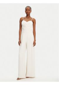 ACCESS FASHION Kombinezon 53-5508-145 Écru Slim Fit. Materiał: syntetyk