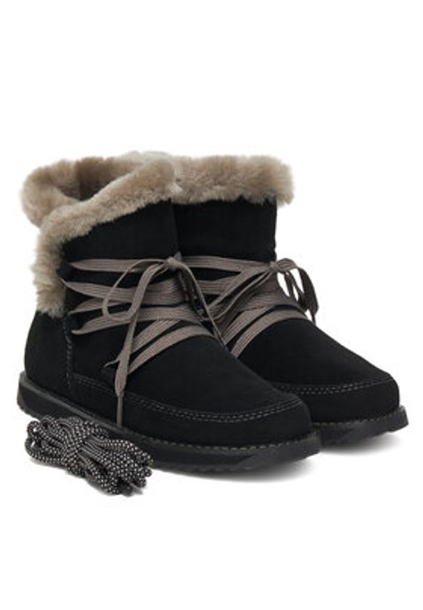 EMU Australia Śniegowce Thorsby W13215 Czarny. Kolor: czarny. Materiał: skóra