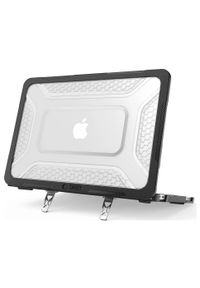 TECH-PROTECT - Etui Tech-Protect Kevlar Pro MacBook Neo 13 2026 matte black/cleaar. Styl: casual #1