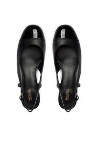MICHAEL Michael Kors Baleriny Perla Flex Sling Flat 40R4PLFP1L Czarny. Kolor: czarny. Materiał: skóra #5