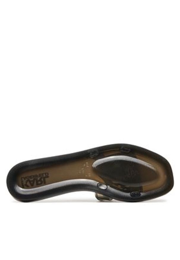 Karl Lagerfeld - KARL LAGERFELD Klapki KL80005T Czarny. Kolor: czarny. Materiał: syntetyk