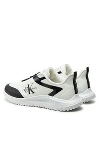 Calvin Klein Jeans Sneakersy Eva Runner Low Lace Ml YM0YM00968 Biały. Kolor: biały. Materiał: materiał #6