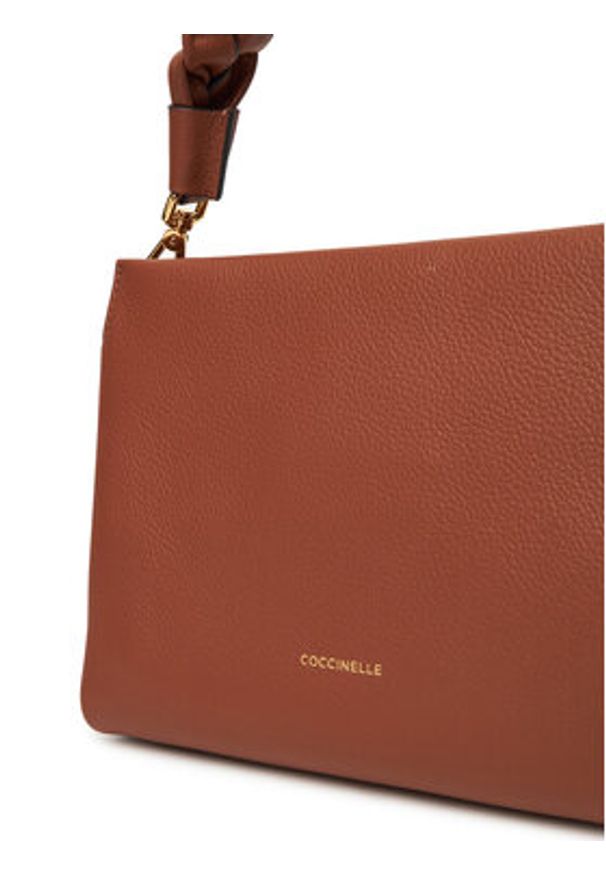 Coccinelle Torebka M50 Boheme Grana Double E1 M50 58 01 01 Brązowy. Kolor: brązowy. Materiał: skórzane