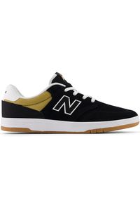 Buty męskie New Balance Numeric NM425BNT – czarne. Kolor: czarny. Materiał: zamsz, materiał, guma, skóra, syntetyk. Szerokość cholewki: normalna. Sport: skateboard