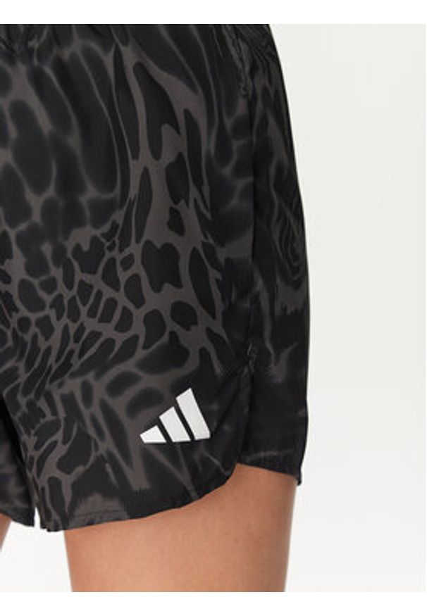 Adidas - adidas Szorty sportowe Train Essentials Allover Print Workout JE8685 Czarny Regular Fit. Kolor: czarny. Materiał: syntetyk. Wzór: nadruk