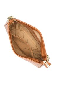 Wittchen - Damska torebka typu baguette na łańcuszku jasny brąz. Kolor: brązowy. Materiał: skórzane. Styl: rockowy, casual, wizytowy #3