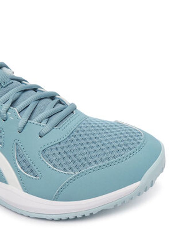 Asics Buty halowe Upcourt 6 1071A104 Niebieski. Kolor: niebieski. Materiał: skóra