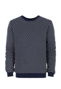 Ochnik - Sweter męski. Okazja: na co dzień. Kolor: niebieski. Materiał: materiał. Styl: casual #4